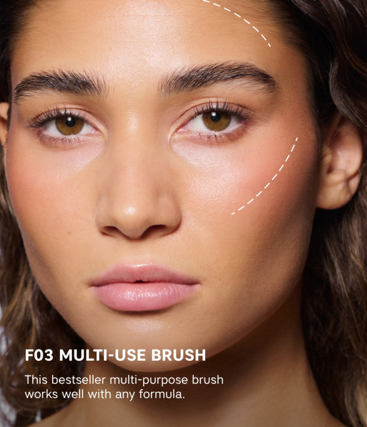 Domed Powder Brush 03 Makeup Brushes